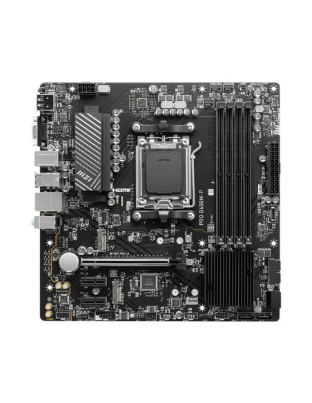 MSI PRO B650M-P AMD B650 Supports AMD Ryzen 7000 Series Desktop Processors Socket AM5 Support HDMITM 2.1 1x DP 1x VGA "PRO B650M