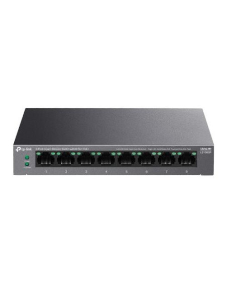 Switch-uri TP-LINK 8-PORT GIGABIT SWITCH 8- PoE+