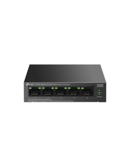 Switch-uri TP-LINK 5-PORT GIGABIT SWITCH 4-PoE+