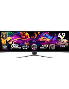 MSI MPG 491CQPX QD-OLED 49inch DQHD 240Hz 0.03ms 2xHDMI...
