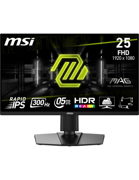 MSI MAG 255PXF 24.5inch Rapid IPS FHD 250cd/m2 300Hz 0.5ms 2xHDMI2.0 DP Pivot "MAG 255PXF"