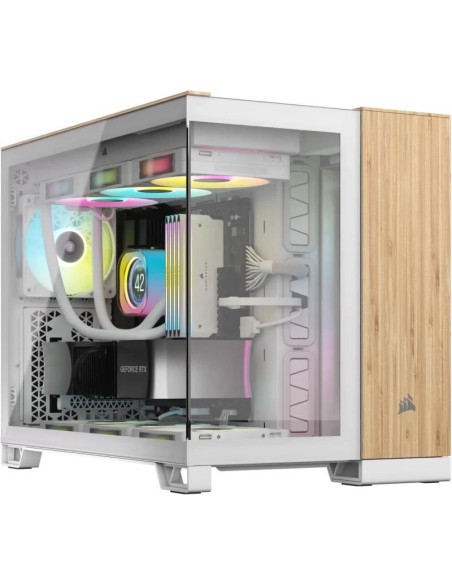 Carcase CORSAIR CR CASE 2500X AIRFLOW RGB Mid-Tower Wh/B