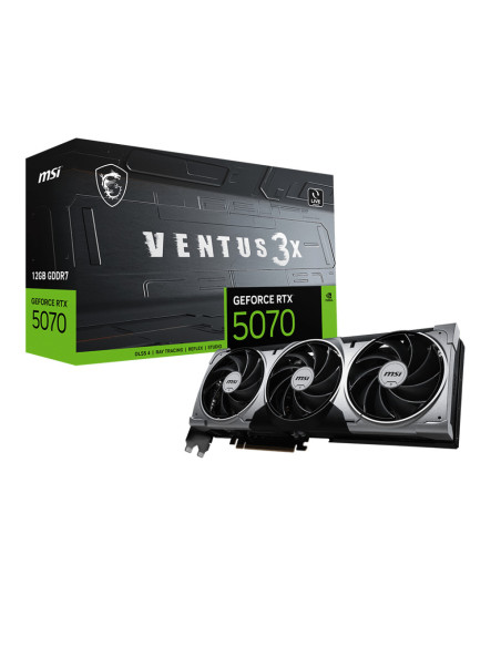 MSI GeForce RTX 5070 12G VENTUS 3X VGA "GEFORCE RTX 5070 12G VENTUS 3X"