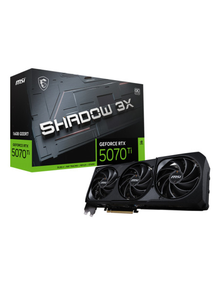 MSI GeForce RTX 5070 12GB SHADOW 3X OC BULK "GEFORCE RTX 5070 12G SHADOW 3X OC"