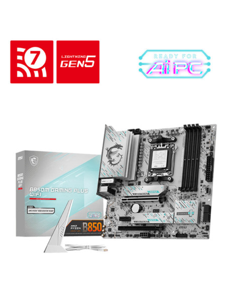 MSI B850M GAMING PLUS WIFI AM5 mATX MB "B850M GAMING PLUS WIFI"