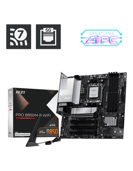 Placa de baza MSI PRO B850M-P WIFI "PRO B850M-P WIFI"