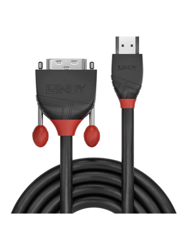 Cabluri video Lindy 5m HDMI to DVI-D Cable,...