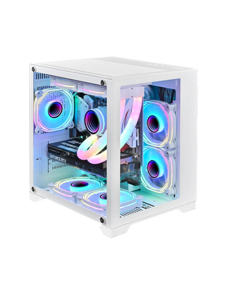 Carcase 1st PLAYER Carcasa 1STPLAYER Gaming MV5 WHITE
