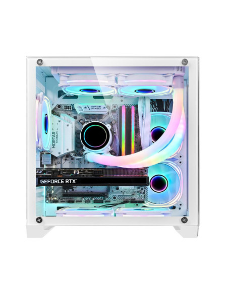 Carcase 1st PLAYER Carcasa 1STPLAYER Gaming MV5 WHITE
