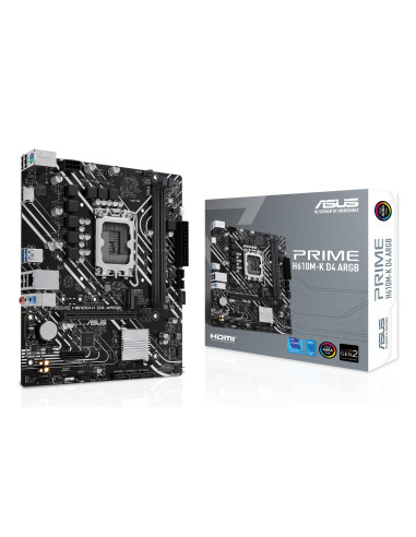 ASUS PRIME H610M-K D4 ARGB LGA1700 1xHDMI...