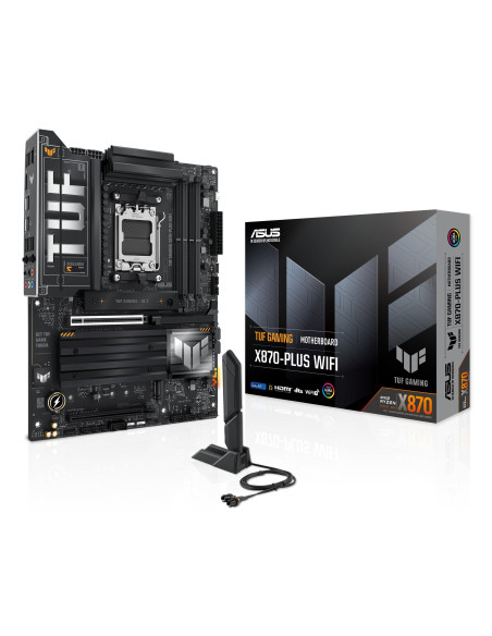 Placa de baza TUF GAMING X870-PLUS WIFI, AMD X870, Socket AM5, ATX "90MB1IU0-M0EAY0"