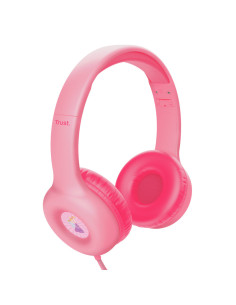 Casti audio TRUST Casti Trust Nouna cu fir kids, roz 2