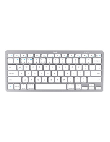 Tastaturi TRUST Tastatura Trust Wireless, alb