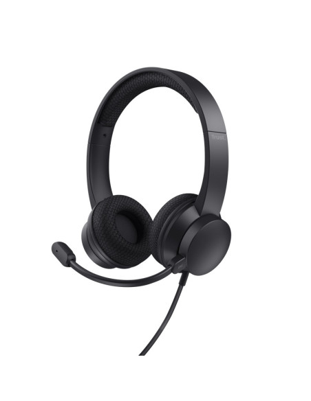 Casti audio TRUST Casti Trust Ayda USB-ENC, negru