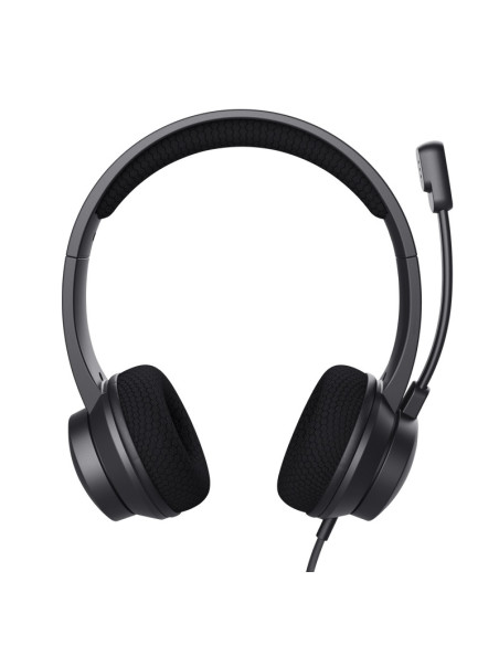 Casti audio TRUST Casti Trust Ayda USB-ENC, negru