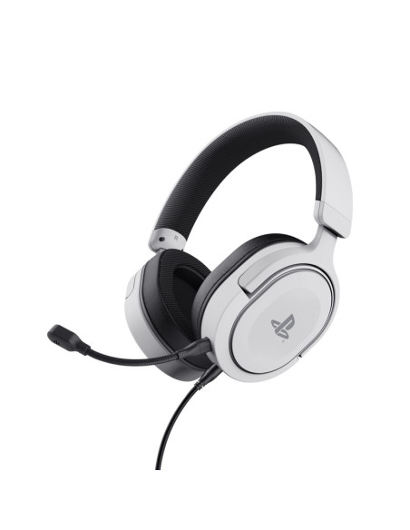 Casti audio TRUST Casti Trust GXT 498W Forta cu fir, alb