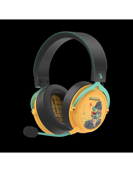 Casti gaming Bloody Bluetooth v5.3 + 2.4GHz + Wired Multi-Mode Connection Headset Renegade Sunset "MR595 Renegade Sunset" 471142