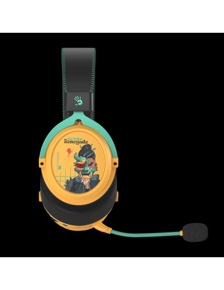 Casti gaming Bloody Bluetooth v5.3 + 2.4GHz + Wired Multi-Mode Connection Headset Renegade Sunset "MR595 Renegade Sunset" 471142