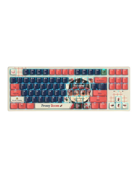 Tastatura gaming Bloody "AT87" Alpha Optical Switch Performance Keyboard USB Proxy Boom, US Layout "AT87 Proxy Boom" 4711421 000