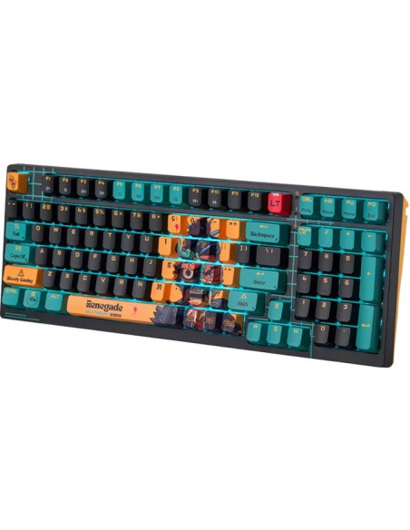 Tastatura gaming Bloody "AT98" Alpha Optical Switch Performance Keyboard USB Renegade, US Layout "AT98 Renegade" 4711421 000758