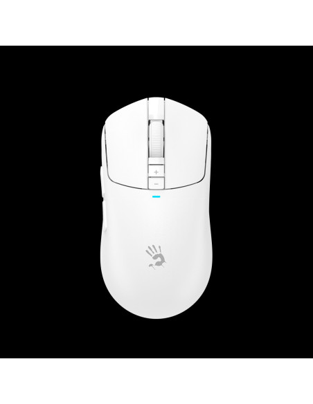 Mouse A4Tech, gaming, BLOODY WAVELINK FULL SPEED, DUAL MODE WIRELESS USB WHITE TYPE-C , "R72Ultra White", 4711421 000901