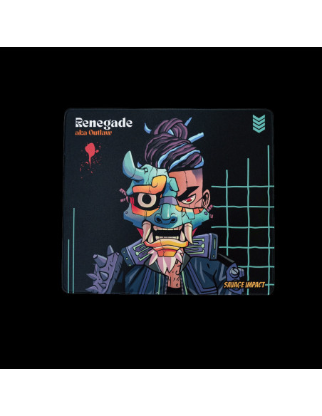 MousePAD A4TECH - gaming, Bloody "BP-45" Renegade Midnight, cauciuc si material textil, 450 x 400 x 5 mm, imagine, "BP-45 Renega