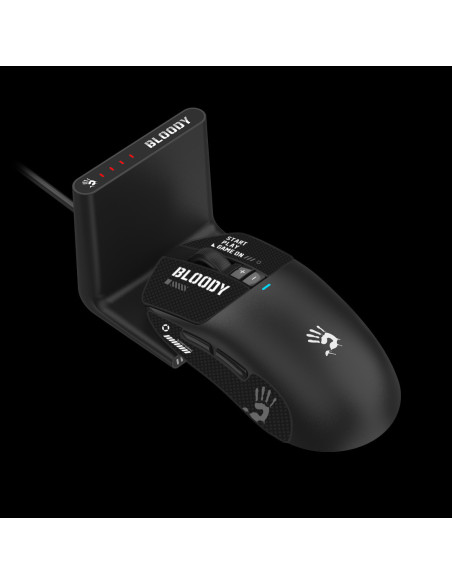 Mouse A4Tech, gaming, BLOODY WAVELINK FULL ,SPEED DUAL MODE WIRELESS USB BLACK , "R72UltraDuo BLACK ", 4711421 000970