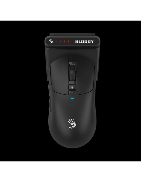 Mouse A4Tech, gaming, BLOODY WAVELINK FULL ,SPEED DUAL MODE WIRELESS USB BLACK , "R72UltraDuo BLACK ", 4711421 000970