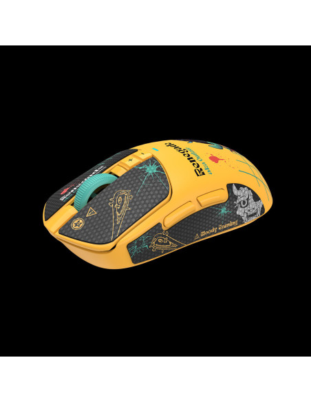 Mouse A4Tech, gaming, BLOODY WAVELINK FULL SPEED,DUAL MODE WIRELESS USB RENEGADE SUNSET TYPE-C , "R72Ultra RENEGADE SUNSET", 471