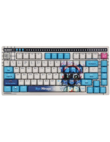 Tastatura gaming Bloody "AT75" Alpha Optical...