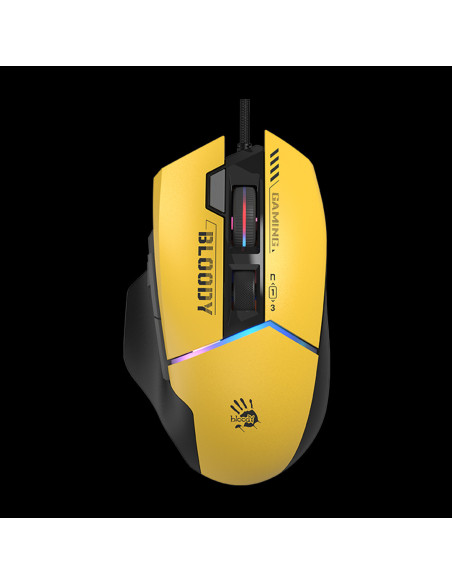 Mouse A4Tech, gaming, Bloody Extra Fire RGB , USB Sports Lime, "W95Ultra Sports Lime", 4711421 002318