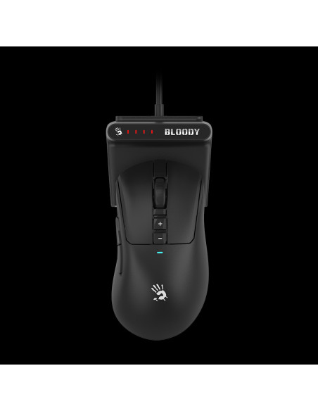 Mouse A4Tech, gaming, Bloody WaveLink Full Speed Dual Mode Wireless USB Type-C/Charging Dock /Black, "R73UltraDuo Black", 471142