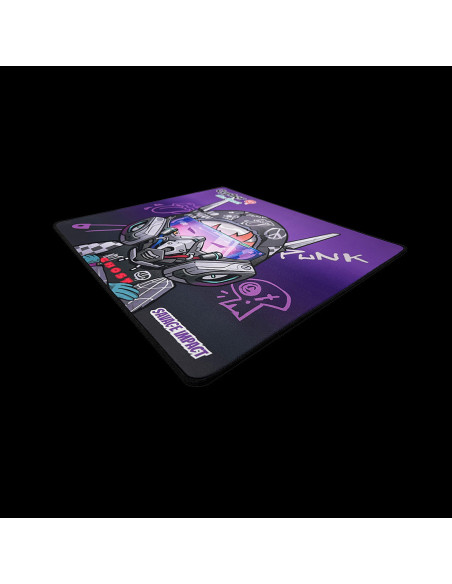 MousePAD A4TECH - gaming, Bloody "BP-45W" Cypher Ghost, cauciuc si material textil, 453 x 400 x 5 mm, imagine, "BP-45W Cypher Gh