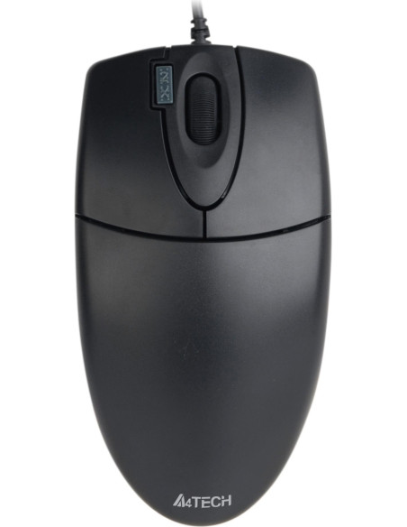 MOUSE A4tech, PC sau NB, cu fir, USB, optic, 1000 dpi, butoane/scroll 4/1, , negru, "OP-620D-U1"