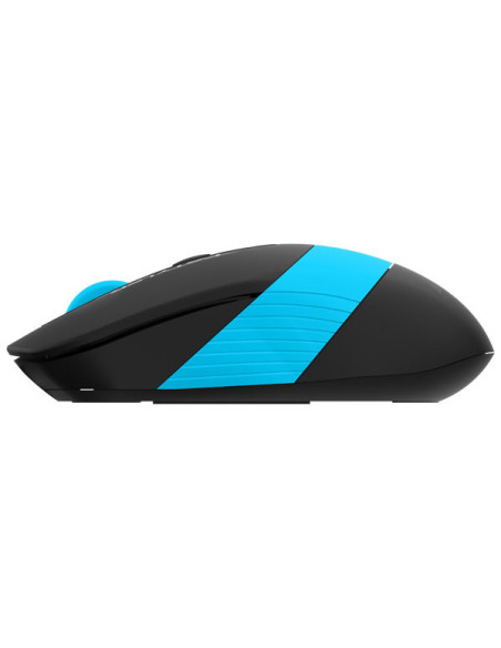 MOUSE A4tech, gaming, wireless, 2.4GHz, optic, 2000 dpi, butoane/scroll 4/1, buton selectare viteza, negru / albastru, "FG10 Blu