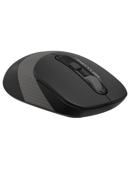 MOUSE A4tech, gaming, wireless, 2.4GHz, optic, 2000 dpi, butoane/scroll 4/1, buton selectare viteza, negru / gri, "FG10 Grey"