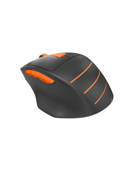 MOUSE A4tech, "FG30", gaming, wireless, 2.4GHz, optic, 2000 dpi, butoane/scroll 6/1, , negru / portocaliu, 45507106 "FG30 Orange