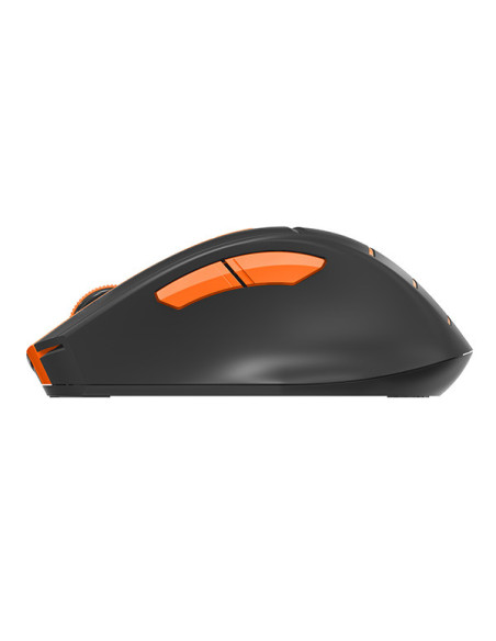 MOUSE A4tech, "FG30", gaming, wireless, 2.4GHz, optic, 2000 dpi, butoane/scroll 6/1, , negru / portocaliu, 45507106 "FG30 Orange