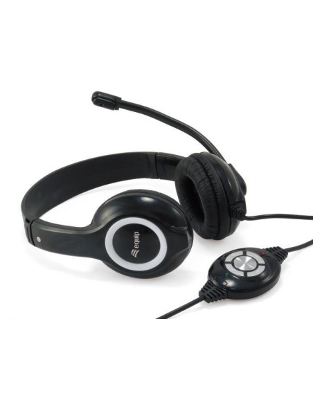 Casti audio EQUIP USB HEADSET 245301