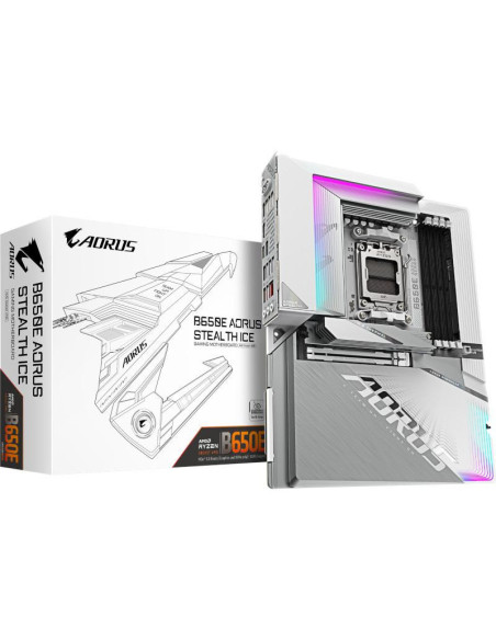 Blaci de baza GIGABYTE MB Gigabyte B650E AORUS STEALTH ICE AM5