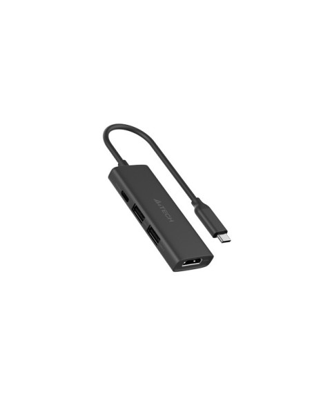 DOCKING Station A4tech universal, 4-in-1, conectare PC USB Type C, USB-Cx1, USB-A 3.0x1, USB-A 2.0x1, porturi video HDMIx1 4K@30