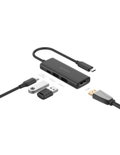 DOCKING Station A4tech universal, 4-in-1, conectare PC... 2