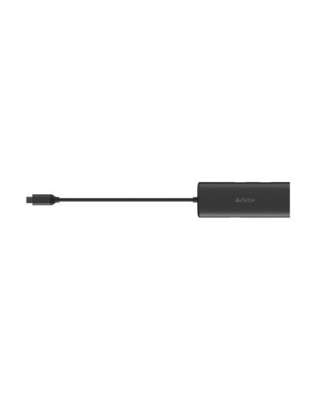 DOCKING Station A4tech universal, 8-in-1, conectare PC USB Type C,USB-Cx2, USB-A 3.0x1, USB-A 2.0x1,HDMIx1 4K@30Hz,LAN Gigabit,s