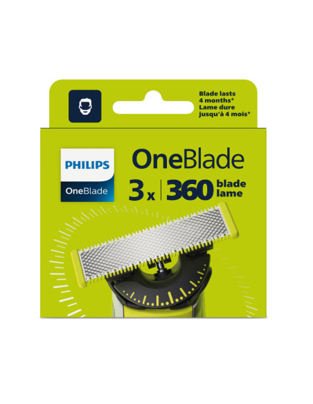 Accesorii PHILIPS SET 3 REZERVE ONEBLADE PHILIPS QP430/50