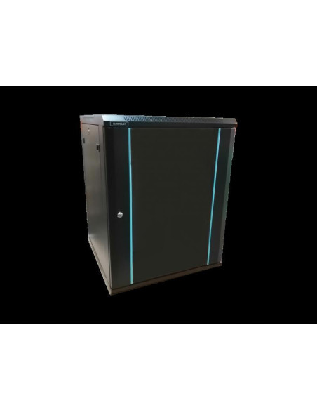 Cabinete metalice / Rack -uri DATEUP RACK 12U 600x450 MONTAJ PERETE NEGRU