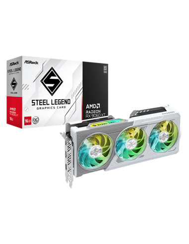 Placa video Asrock "Radeon RX 9060 XT Steel...