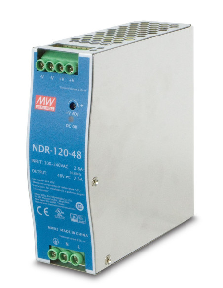POWER SUPPLY 48V 120W/PWR-120-48 PLANET "PWR-120-48"