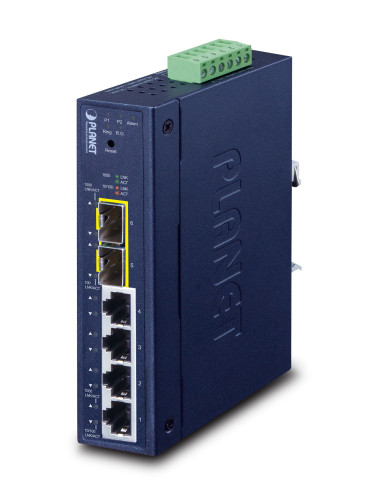 NET SWITCH 4PORT 1000M/IGS-4215-4T2S PLANET...