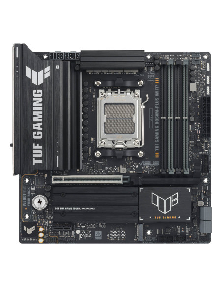 ASUS TUF GAMING B850M-PLUS WIFI7 AM5 4xDDR5 mATX Pciex5 DP HDMI USB MB "TUF GAMING B850M-PLUS WIFI7"