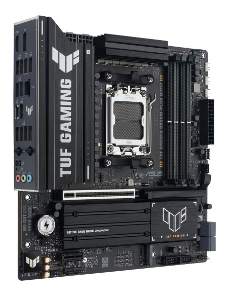 ASUS TUF GAMING B850M-PLUS WIFI7 AM5 4xDDR5 mATX Pciex5 DP HDMI USB MB "TUF GAMING B850M-PLUS WIFI7"